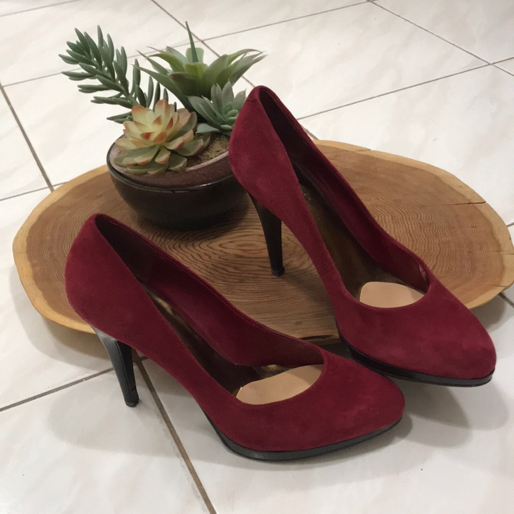 Red Nine West shoes